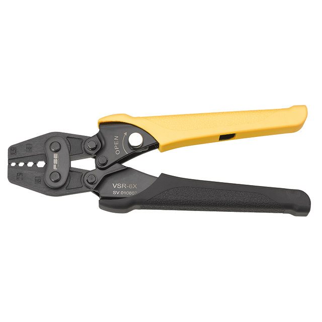 Yalıtımsız terminallerin sıkılması i&ccedil;in pense (Altıgen sıkma) VSR-6X