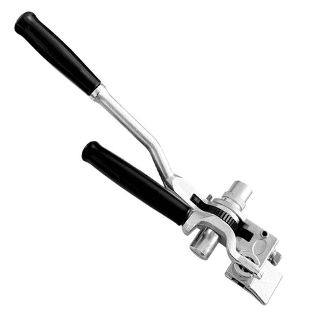 أداة ربط الكابل المعدنية المصنوعة من الفولاذ المقاوم للصدأ، مشبك ربط الكابل السقاطة الأوتوماتيكي الاحترافي للشد والقطع، مجهز بوحدة التنصت VSZ-700D