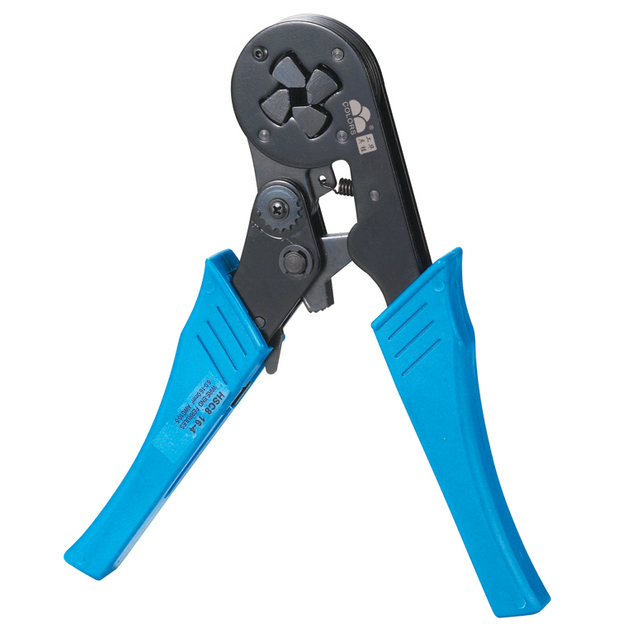 Alicate de crimpagem autoajust&aacute;vel de m&uacute;ltiplas faixas para mangas finais HSC8 16-4, use para mangas finais de cabos de 4,0-16,0 mm&sup2; (12-6 AWG)